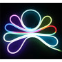 Світлодіодний неон PROLUM 10x20, IP68, 24V, Series "FT", RGB Pixel Full Color, PRO