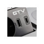 Подовжувач вбудований GTV AVARO PLUS індукційна зарядка, 1 роз. schuko, USB A+C 1,5 м, срібний