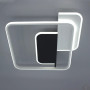 Люстра LED SMART ESLLSE CODE 70W 3S-500×490×55-WHITE/BLACK-220-IP20 10434