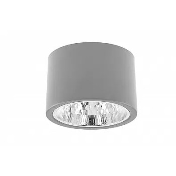 OS-DRAGO18-80 Світильник стельовий DRAGO, max 60W, E27, IP20, 172x180mm, сірий