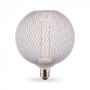 Лампа LED Videx  Filament 4W E27 1800K White Chainmail VL-DWMC125150 (484459)