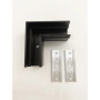 З'єднувач кутовий врізний Nowodvorski LVM Recessed Horizintal Corner IP20 Bl