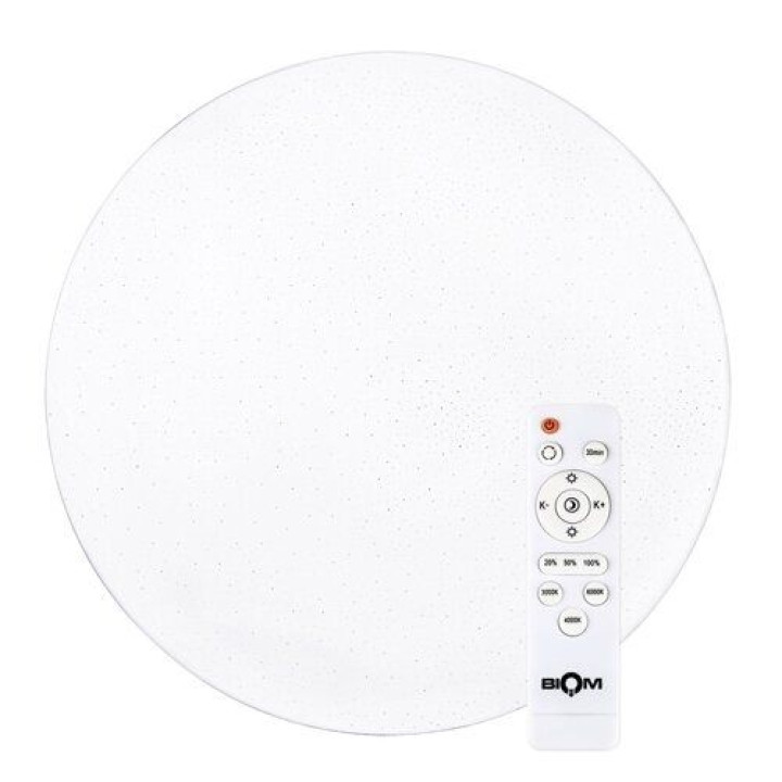 Світильник світлодіодний Biom SMART SML-R04-80 3000-6000K 80W+пульт