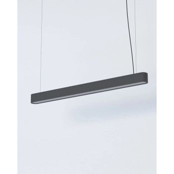 Підвісний світильник Nowodvorski 7535 Soft led T8LED 1x16W 3000K 2300Lm IP20 Gr