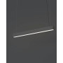 Підвісний світильник Nowodvorski 7535 Soft led T8LED 1x16W 3000K 2300Lm IP20 Gr