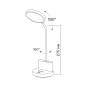 Лампа акумуляторна настольна TITANUM 6W 2700-6000K  VL-TLTF-011W (483667)