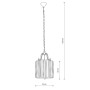Підвісний світильник Nowodvorski 8152 Boston E14 4x40W IP20 Chrom