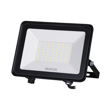 1-MFL-04-5050, Прожектор MAXUS FL-04, 50W, 5000K Black