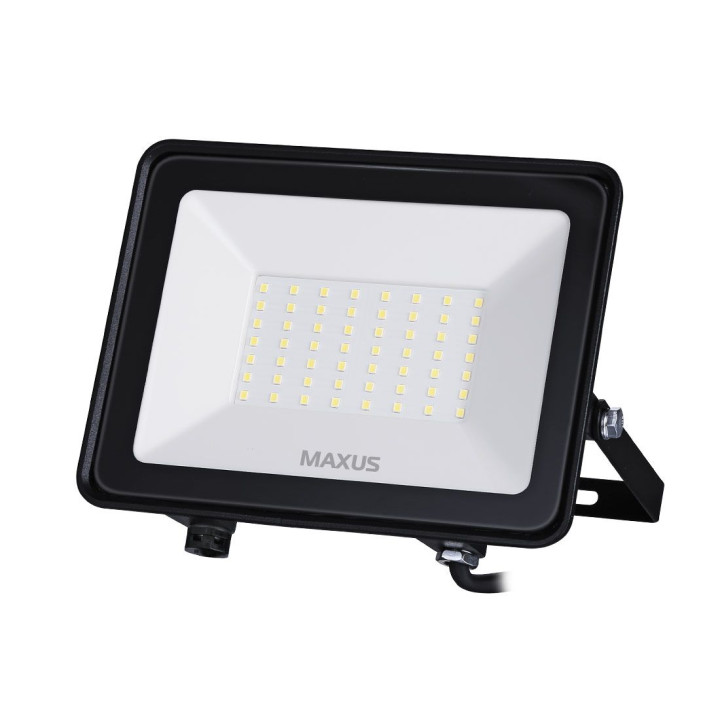 1-MFL-04-5050, Прожектор MAXUS FL-04, 50W, 5000K Black