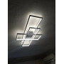 Люстра LED SMART ESLLSE SVEN 110W,IP20 3000-6500K BLACK 10491