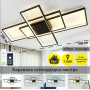 Люстра LED SMART ESLLSE SVEN 110W,IP20 3000-6500K BLACK 10491