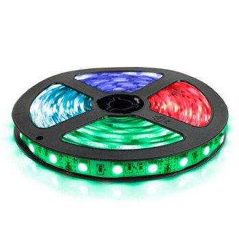 Стрічка світлодіодна SMD 5050, 60d/m, 14.4W/m, 720lm/m, IP20, RGB (5050RGB60) 1015427