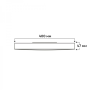 Світильник LED ARDERO AL6087ARD 36W круг білий 3600Lm 3000-6500K