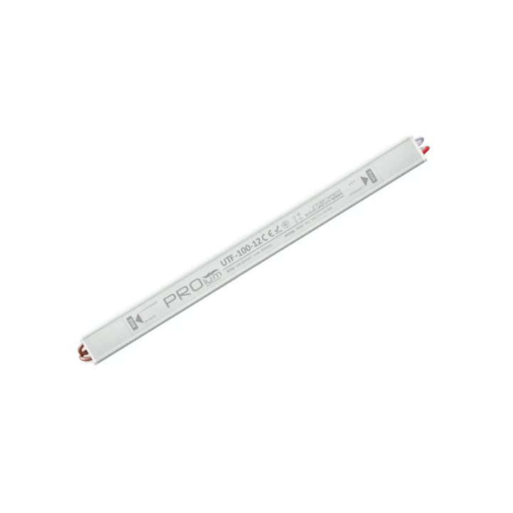 Блок живлення Prolum 100W Slim UTF  IP67 серія 12V ,  8.33A