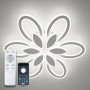 Люстра LED  LUMINARIA AURORA DOUBLE 120W 6F 620/80, 220V IP20 з пультом,3000-6500K,білий