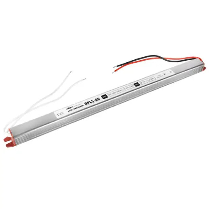 Блок живлення BIOM PROF. BPLS-60-12 ,12V, 5A, 60W STICK