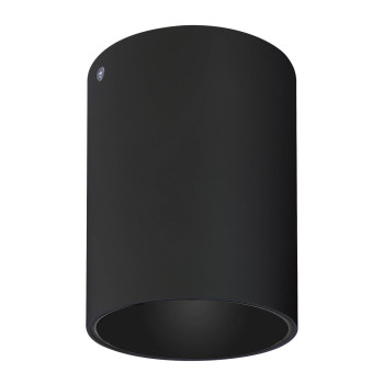 Світильник світлодіодний накладний Horoz SALSA-L GU10 220-240V d-80 mm h-130mm чорний круглий