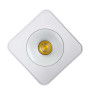 LED світильник ДББ SIDNEY-S білий VIOLUX квадрат 10W 4000K IP20 330441
