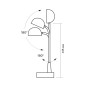 Лампа акумуляторна настольна TITANUM 7W TLTF-012W  3000-6000K (486736)