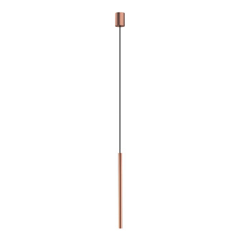 Підвісний світильник Nowodvorski 10452 Laser 490 G9 1x10W IP20 Satine Copper