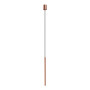 Підвісний світильник Nowodvorski 10452 Laser 490 G9 1x10W IP20 Satine Copper