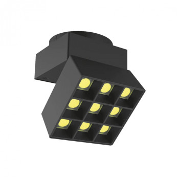 Світильник LED магнітний трековий VIDEX 16W поворотний 48V 4000K ЧОРНИЙ VL-TRMS-LE29B (485791)