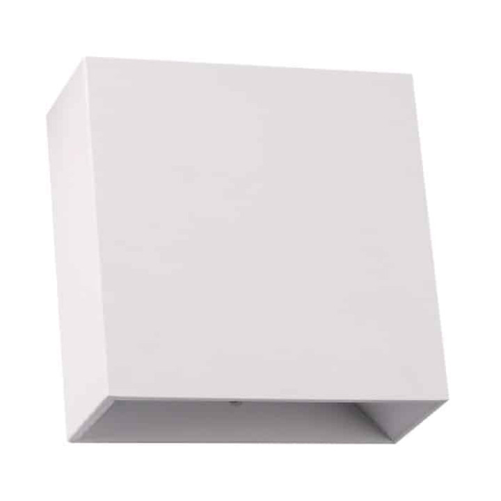 Світ. садово-парк. LED 4W, 4200K, 250Lm, SEKOYA, IP65, настінний білий, 076-038-0004-020