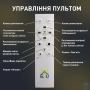 Люстра LED SMART ESLLSE OVAL RGB 5S 110W SMART 520x520x90 білий 10625