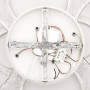 Люстра LED LUMINARIA EUROPA 132W 6R 790/560 220V,3000-6500K, IP20 з пультом,білий