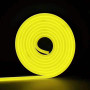 Світлодіодний NEON PROLUM 8x16 (різка 2.5см) 12V, Series "SF", Лимонно-жовтий, PRO