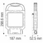 Прожектор переносний SMD LED PROPORT-45W 6400K. (Horoz)