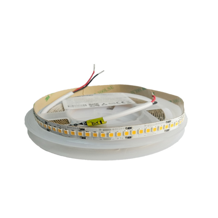 Стрічка LED RISHANG SMD 2835, 24V, 240d/m, 28W/m,3000K, IP20,(RD00Q0TC-A-T), (3м в упак.)