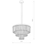 Люстра Nowodvorski 7616 Cristal E14 9x40W IP20 Bl