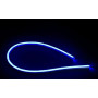 Світлодіодний NEON PROLUM  8x16 (крок різки 2.5см) 12V, Series "SF", Синій, PRO