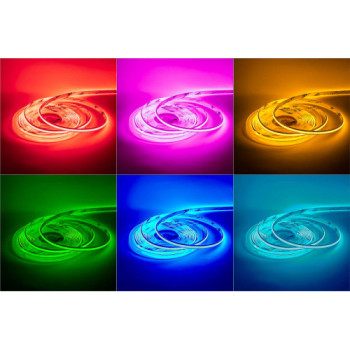 Стрічка LED COB AVT 672d/m 24V 14W/m IP20 RGB 1022568