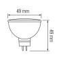 Лампа світлодіодна Horoz Fonix-6 MR16 6W 4200K 220V GU5.3