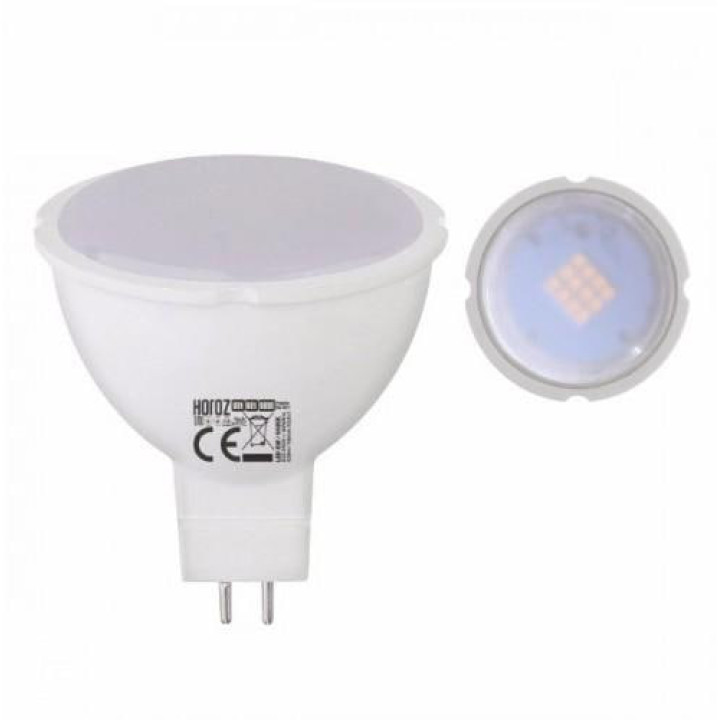 Лампа світлодіодна Horoz Fonix-6 MR16 6W 4200K 220V GU5.3