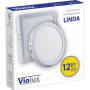 LED світильник ДББ LINDA VIOLUX квадрат 12W 5000K IP20 320081