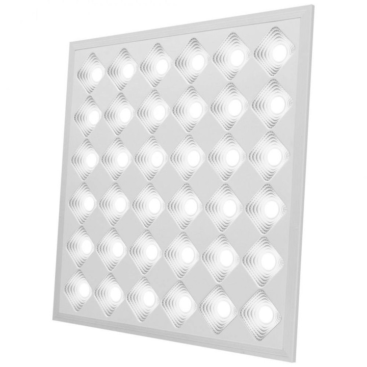 Панель LED LUMINARIA, 96, Холодний білий, 9600, 595*595, 5000, 24, LED панель