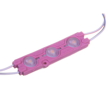 Модуль світлодіодний  №094/7 MTK5730-3 led P 1,5W 6500K, 12V, IP44 рожевий 1018046