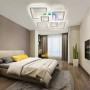 Люстра LED SMART ESLLSE OVAL RGB 120W,IP20,3000-6500,білий 10482
