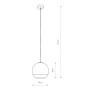 Підвісний світильник Nowodvorski 7605 Globe plus E27 1x60W IP20 Bl