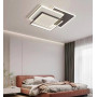 Люстра LED SMART ESLLSE VEGA TRIPLE 3S 70 Вт 470х470х60 мм Чорно-Біла 10401-1