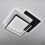 Люстра LED SMART ESLLSE VEGA TRIPLE 3S 70 Вт 470х470х60 мм Чорно-Біла 10401-1