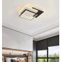 Люстра LED SMART ESLLSE VEGA TRIPLE 3S 70 Вт 470х470х60 мм Чорно-Біла 10401-1