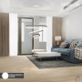 Люстра LED SMART ESLLSE AKRILIKA 3R 70 Вт 600x1100 мм Біла Керується вимикачем 10431