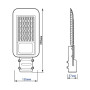 Консольний світильник Feron SP3032 50W 6500K