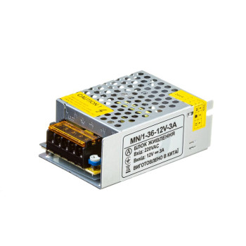 Блок живлення MN-36-12, 12V, 3A   1018986