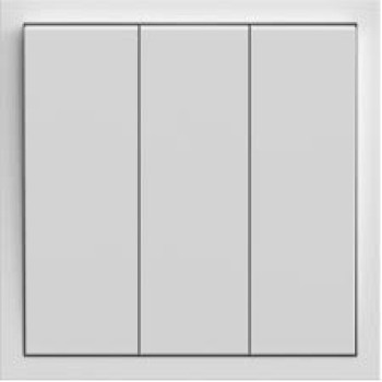Вимикач ARDERO 3-кл., механізм білий 10А Soft EV113-W  80713