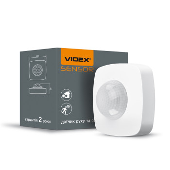 Датчик руху та освітлення інфрачервоний VIDEX VL-SPC24W 220V 1200W (299884)